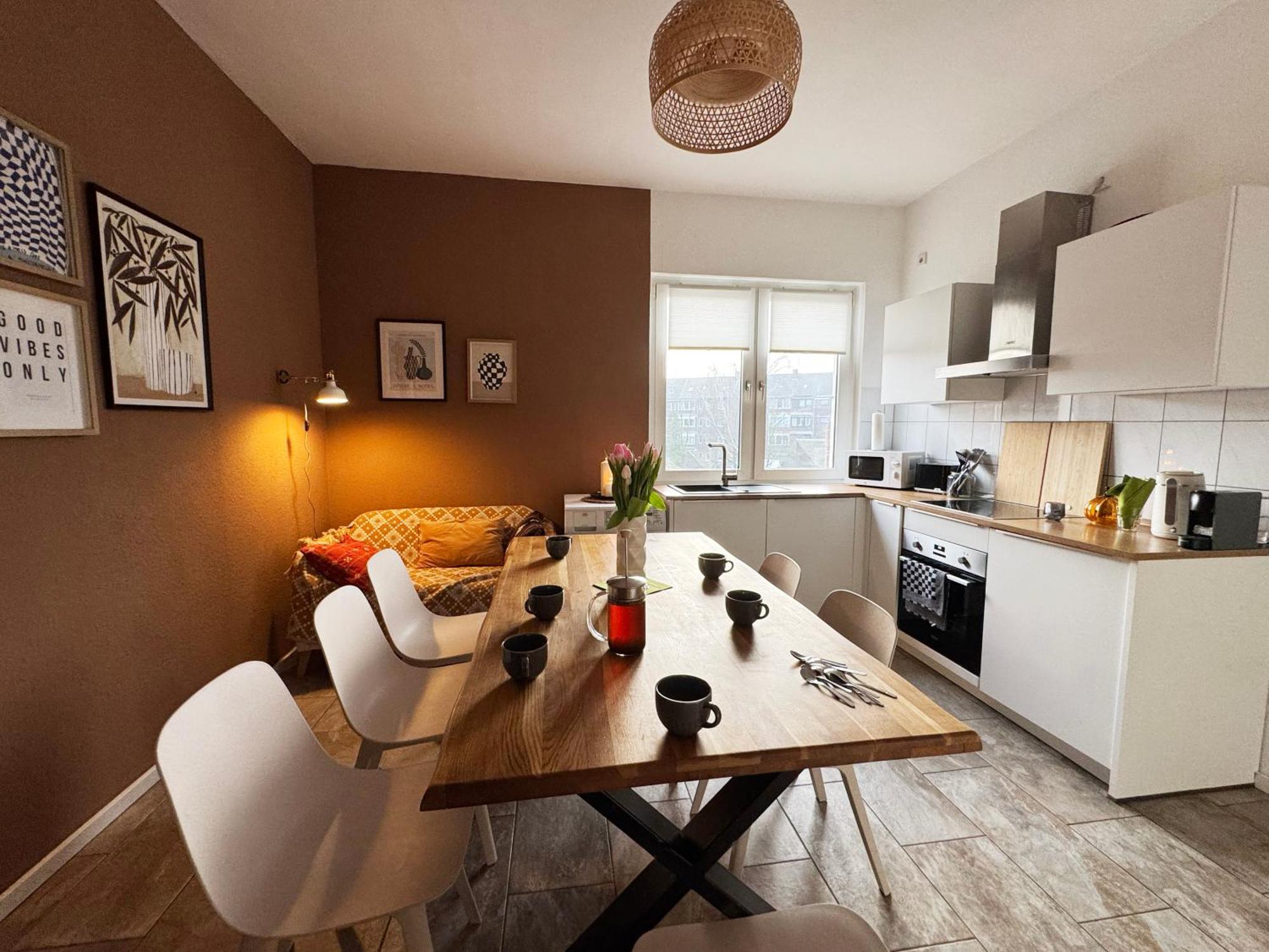 Big Apartment With Parking, 30 Min To Duesseldorf Duisburg Exterior foto